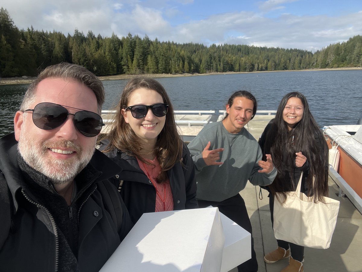 Last week, Tyler (@typronyk) & Michaela (@mikonkenla) delivered social media training to the Klahoose First Nation on the beautiful Cortes Island.

Special thanks to Chief Brown & his team for hosting us. At Coast Comms, we empower clients for self-led strategic comms.