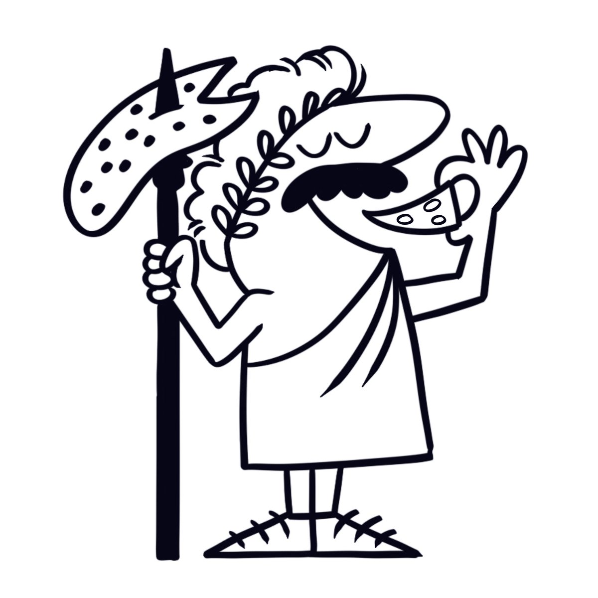 alys_creative's tweet image. Little Caesars John