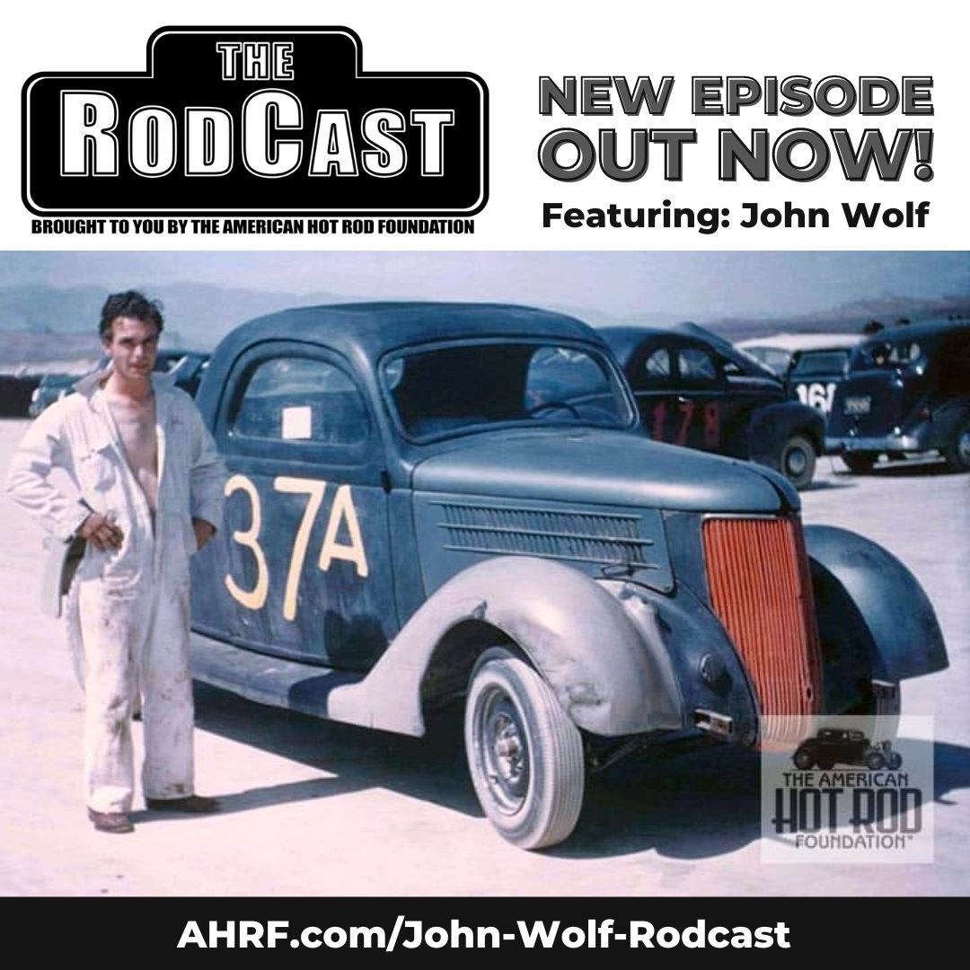 AmerHotRodFdn's tweet photo. Out now! We've got a brand new Rodcast featuring John Wolf waiting for you right here: https://t.co/mb8ASHy2Mq
LISTEN NOW: https://t.co/mb8ASHy2Mq
#AHRFRodcast #HotRodHistory #HotRodPioneers https://t.co/xf4qN84rhQ