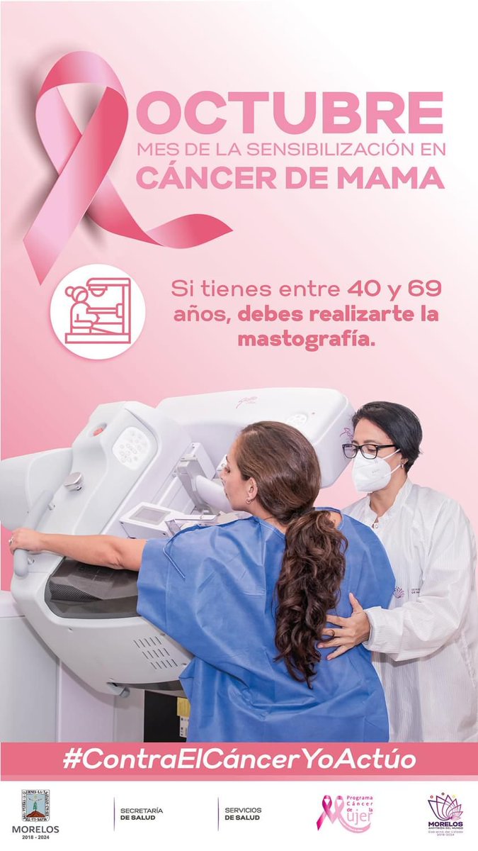 Con el objetivo de generar conciencia sobre el cáncer de mama, así como la detección temprana y el tratamiento adecuado para aumentar la supervivencia y reducir los efectos negativos de este tipo de cáncer, este mes de octubre es dedicado a la sensibilización.
