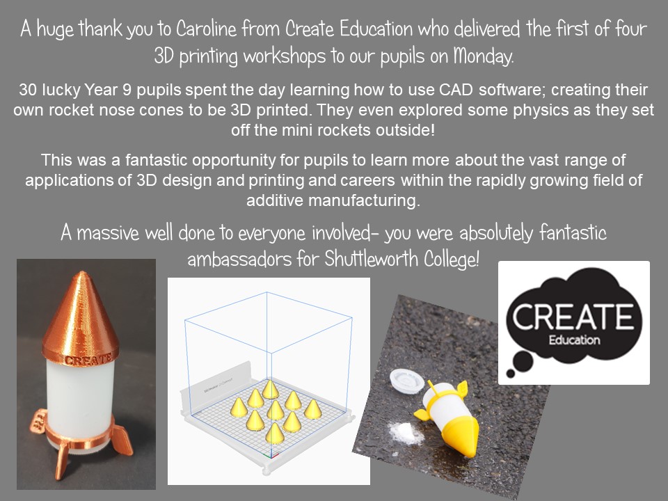 Shuttleworth College Creative Technologies (@shuttleworthco6) on Twitter photo 