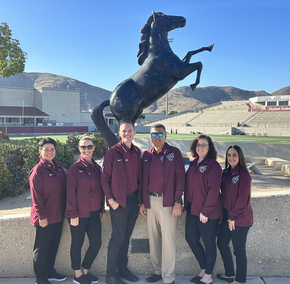 WVHS wonderful Administrative Team #husdpremier @HemetUnified @gzavalam12