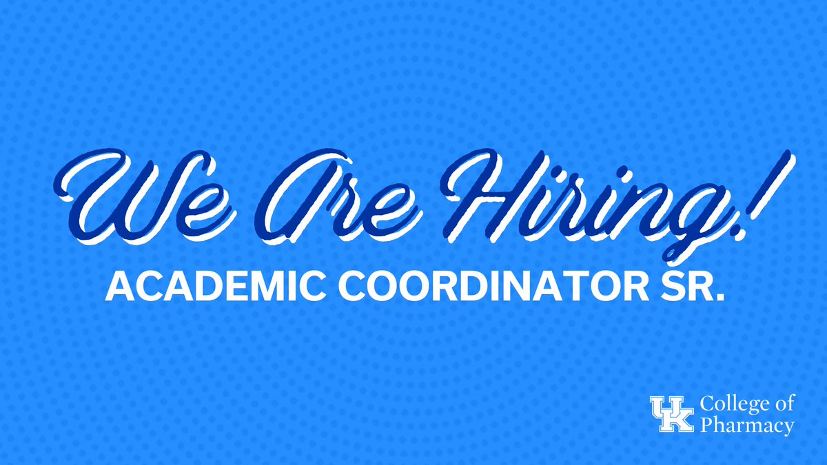 University of Kentucky College of Pharmacy tweet media