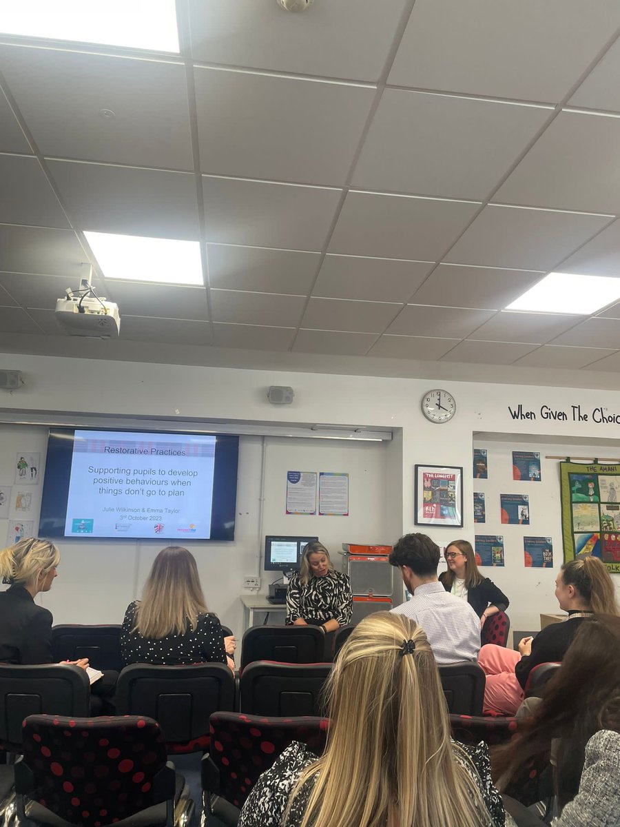 Braes_CLPL's tweet photo. Another in-house CLPL session today focusing on Restorative Practices. Lots of good discussions and links with our decider skills! #sharinggoodpractice https://t.co/WcWMNp8jOl