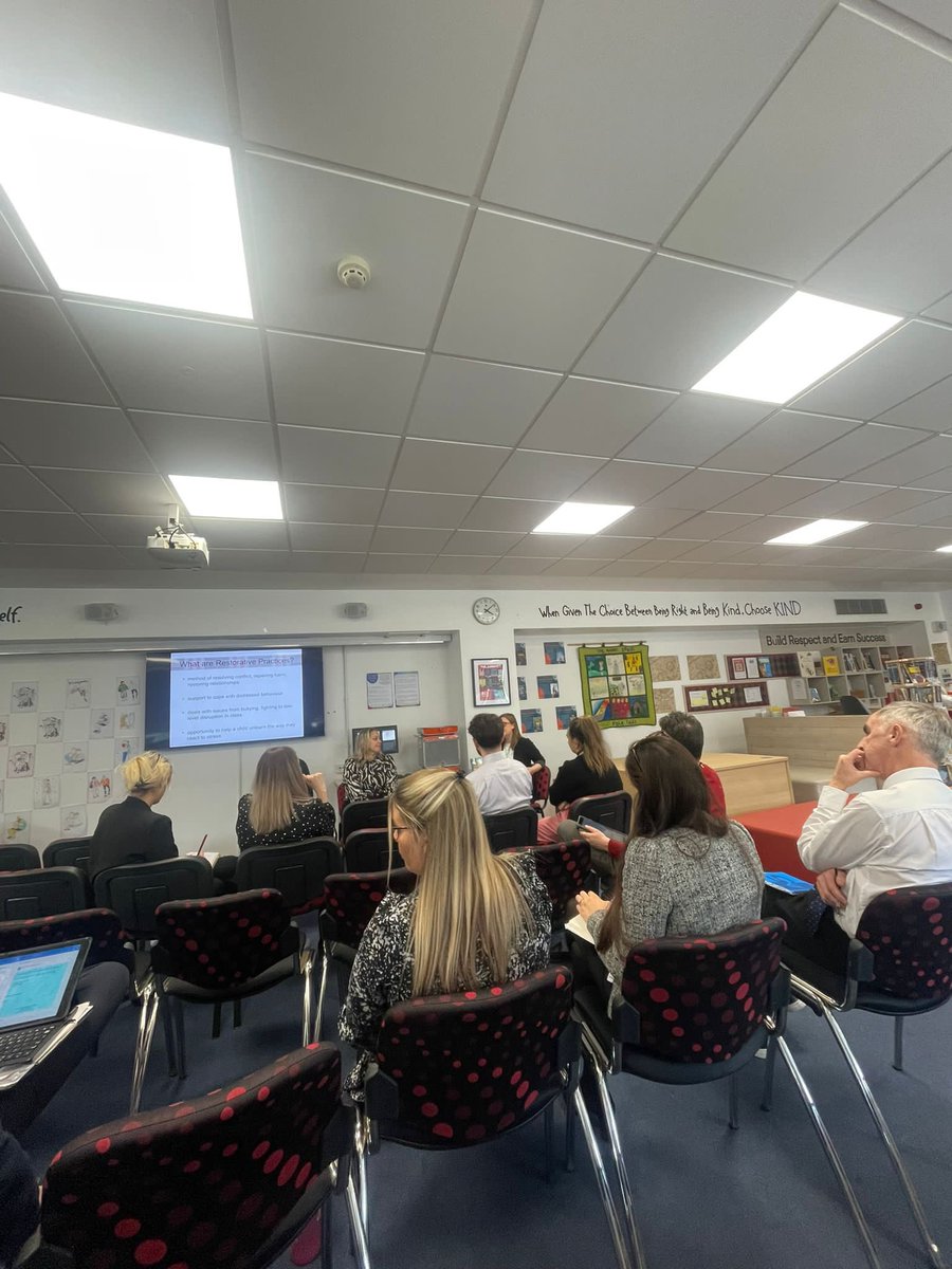 Another in-house CLPL session today focusing on Restorative Practices. Lots of good discussions and links with our decider skills! #sharinggoodpractice
