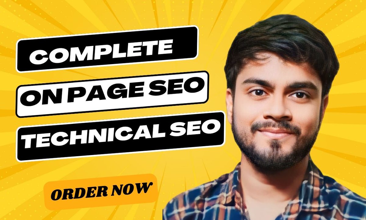 I will do onpage and technical SEO optimization for your website. And I'm Comfortable working with WordPress, Shopify, Wix, and Squarespace websites. 
#technicalseo #websiteseo #seooptimization #onpageseo 
Hire me: fiverr.com/s/jl9R9V
Book consultancy:
calendly.com/shaishabkheto/…