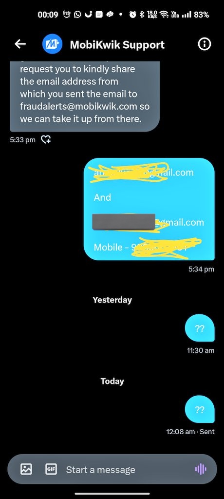 anmolupes's tweet photo. @MobiKwikSWAT @ConsumerRightX @MobiKwik @RBI @Champion7377 @BlrCityPolice @varthurps @BipinSingh Still no reply. This is utterly shameful. Pls see attached where they say we are here to help on X. @RBI @RBIsays  #WeServeAndProtect @BipinSingh https://t.co/YovvYwKuUY