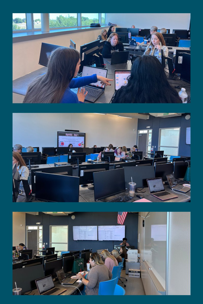 DigitalGISD's tweet image. 🌟 Day 1 of Influencer: Absolutely electric! 🚀 Bursting with energy and ideas to supercharge skills. 🌈 The learning vibes are contagious, and we're soaking up every bit of knowledge! 🧠💡 Can't wait to see what tomorrow brings! 🚀🎉 #TechInfluencer #FriEdFan @friEdTechnology
