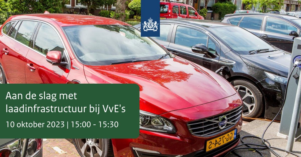 Workshop 📣! Wil jouw VvE elektrisch laden in of om het gebouw mogelijk maken? Dan zijn tips vast welkom. Tijdens de workshop bespreekt @RVO_Nederland de verschillende uitdagingen waar VvE's tegenaan lopen. Meld je aan ➡️ ecomobiel.nl/nl/seminar-rea… #DuurzaamOndernemen