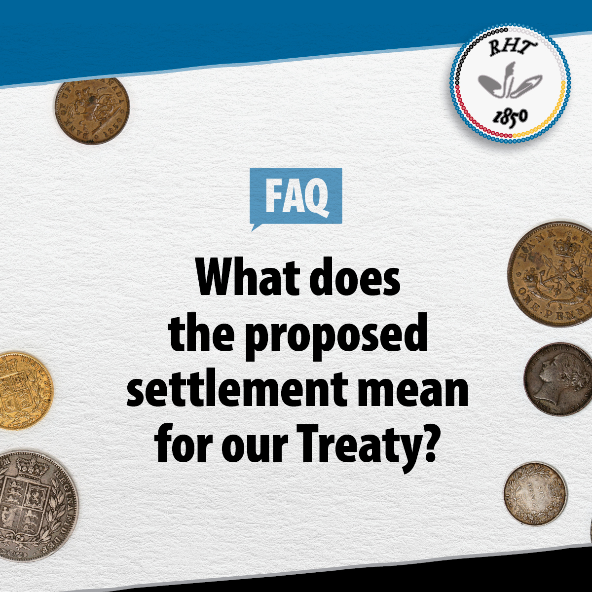 The proposed settlement is a step forward for the renewal of the Robinson  Huron Treaty of 1850 and our nation to nation relationship that is rooted  in mutual respect, cooperation and partnership.