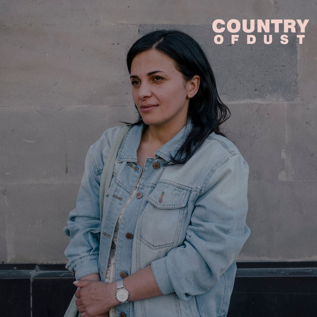 countryofdust's tweet photo. What’s happening in Armenia right now is huge, and we didn’t want to wait until our next season to tell you about it, so we’re bringing you a very raw interview with
Gayane Milonyan, a mother of two, who has just been forced to flee her home in Artsakh (Nagorno-Karabakh). (1/3) https://t.co/7HrRiryHv1