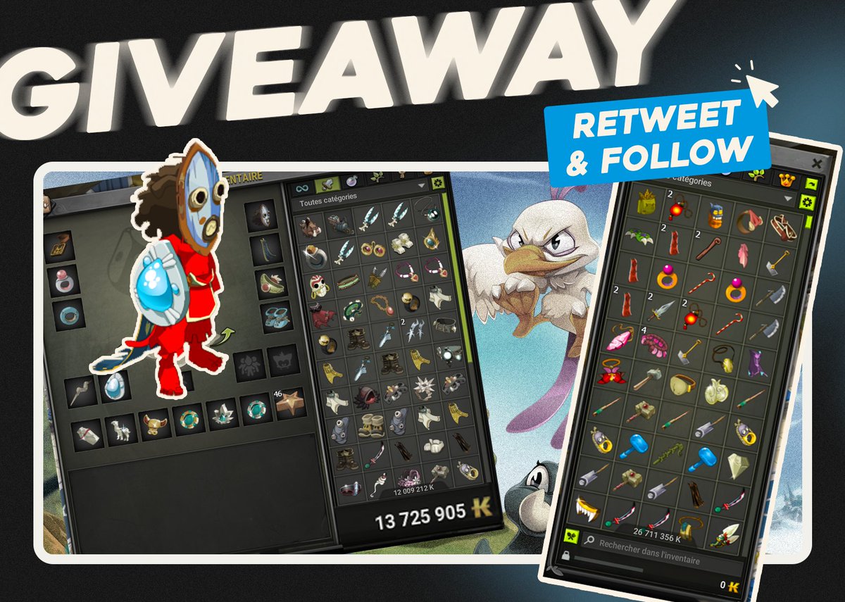 💫"Petit" Giveaway Temporis Osatopia 2 !💫

Ayant terminé mes objectifs principaux sur ce Tempo, je vous donne tout : +/- 60M estimés !🦾

Plutôt que de laisser ça dormir..💤

Pour participer : RT + Follow <a href="/ProTeamOpti/">Pro Team</a> 

🎯Tirage au sort très bientôt !

🍀Bonne chance à tous🍀