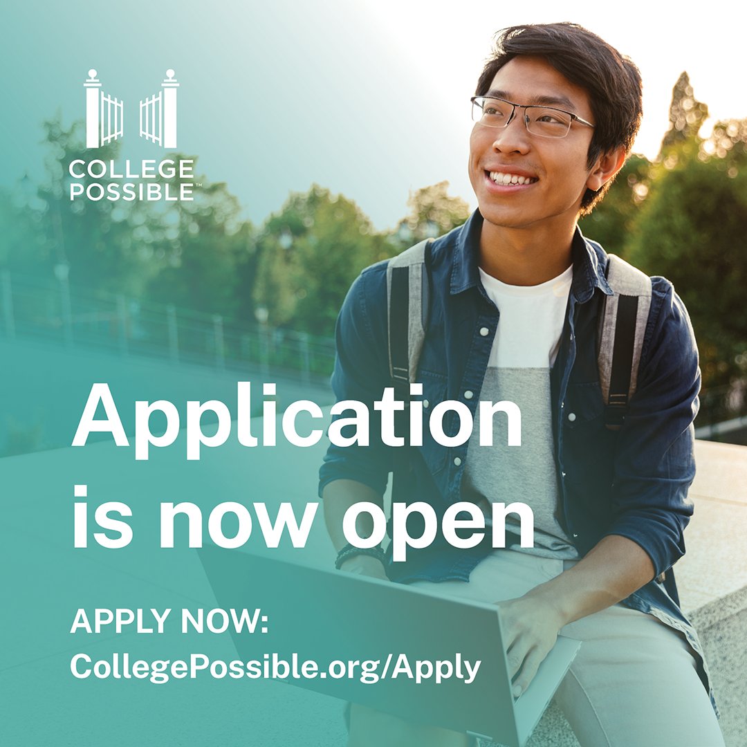 “College Possible is one of the best programs I’ve been involved in. It helps a lot of students succeed and achieve their (college) goals,” says College Possible student, Henry. Help a student you know achieve their degree goal by encouraging them to apply bit.ly/3PIqmGM