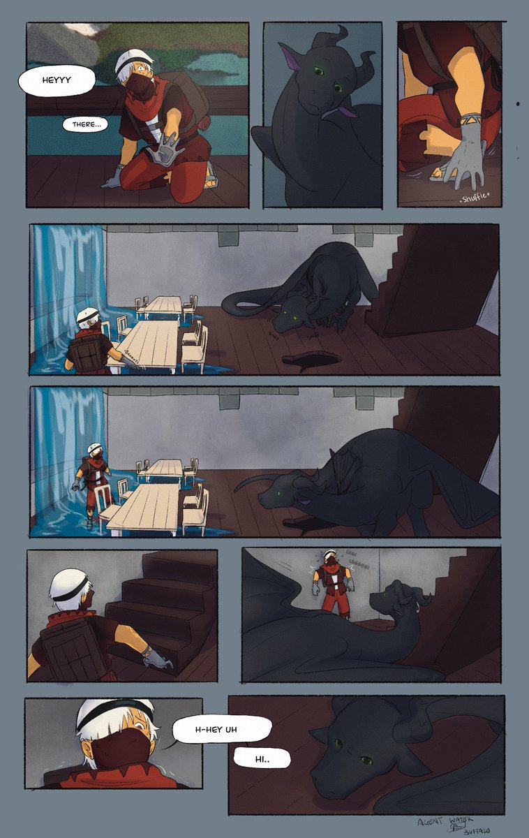 The Cook and the Dragon page 2!

#oc #minecraftrp #MinecraftServer #Ragnarokorigins