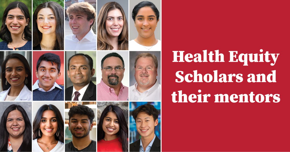 Introducing the newest cohort of Health Equity Scholars and their mentors, including our college's own Dr. Courtney Shihabuddin! Read about them and the projects they will pursue this year: nursing.osu.edu/offices-and-in…