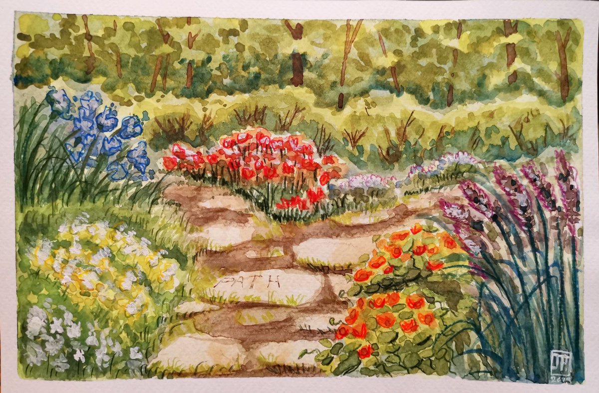 #Greenktober Jour 3 - Path
Faites pousser des plantes natives ! Peu d'entretien, peu d'eau, pas de pesticides, et une belle solution pour faire revenir la #biodiversité dans nos villes 😊🌼
#Inktober <a href="/FNEasso/">📦🦋 France Nature Environnement</a> <a href="/LautaretGarden/">Jardin du Lautaret (UGA/CNRS)</a> #plants