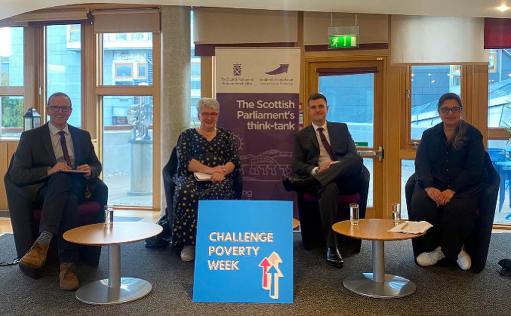 At the Scottish Parliament tonight speaking on the <a href="/futuresforum/">CLEP Futures Forum</a> think tank… 

How do we make Scotland a fairer country?

“If it takes a village to raise a child - what does it take to raise a village?” 

#ScotlandsFuturesForum
#GraemeArmstrong