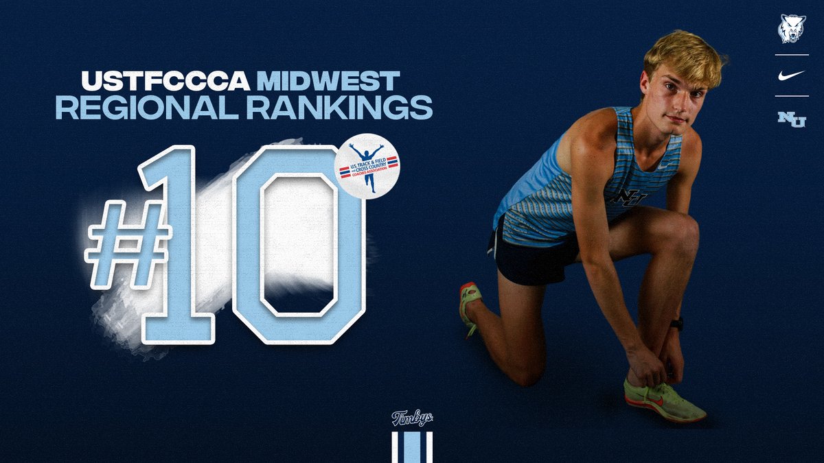 nutimberwolves's tweet photo. 🏃 MW REGIONAL RANKINGS | @NorthwoodTrack &amp; Men's Cross Country Appear At No. 10 In Latest USTFCCCA Midwest Regional Rankings!  
#RollTimbys🐺
📰: https://t.co/QyxiPswble https://t.co/xRF6KPWQD3