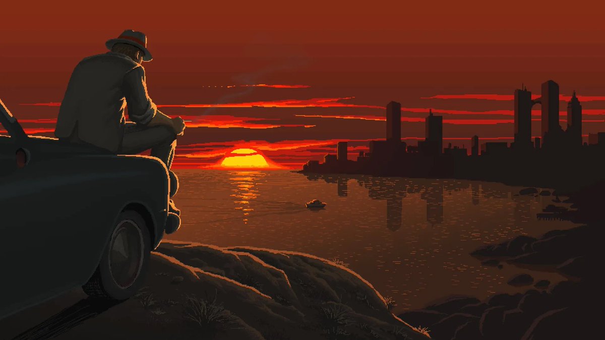 🌆📸 John Souza's best Instagrammable photo.

#IndieDev | #IndieGame | #PixelArt | #ドット絵