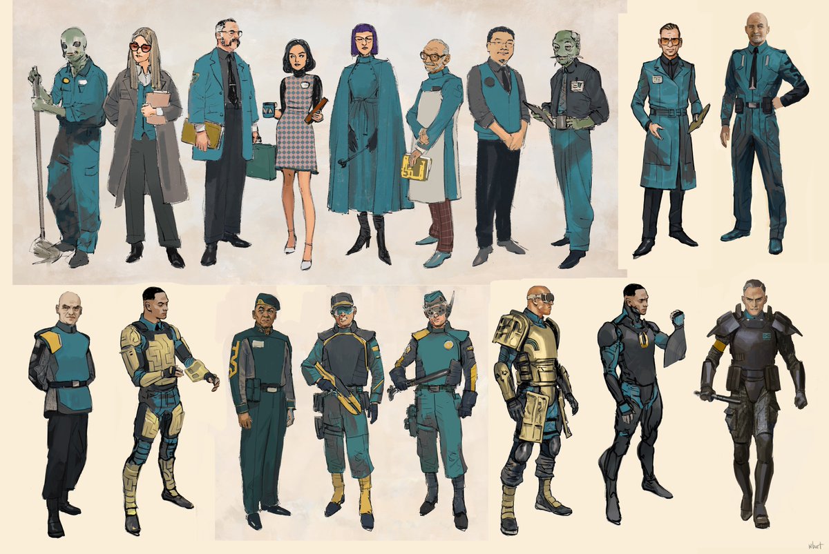 「early days exploration of the TVA for Lo」|Wesley Burtのイラスト