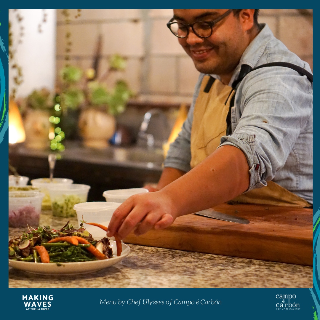Chef Ulysess from Campo é Carbón will dazzle your taste buds at our Making Waves event on Oct 12! Having spent his childhood in San Gabriel, he is known for expertly combining Asian and Latin flavors.  

lawaterkeeper.org/making-waves-2…