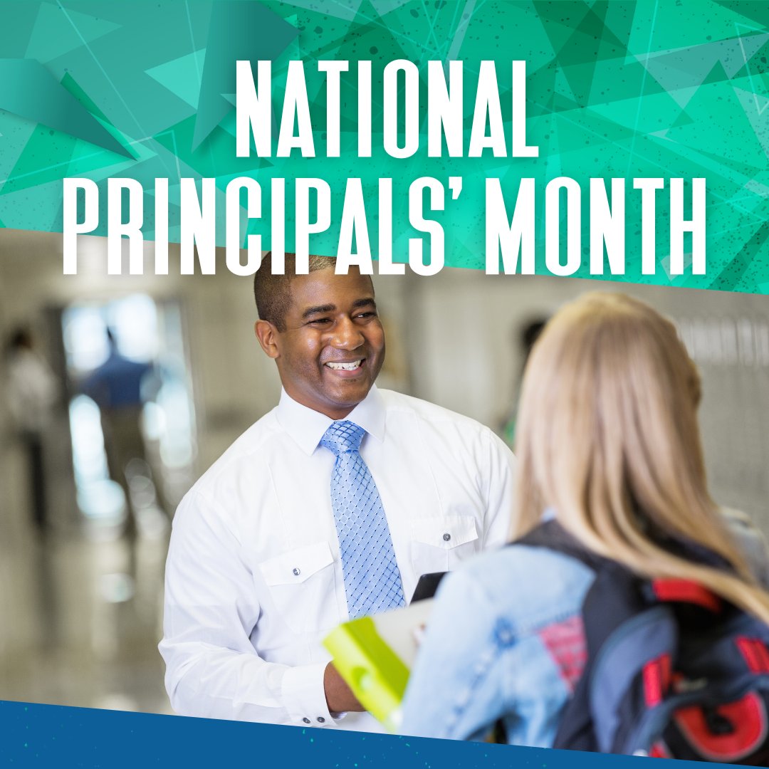 Join us in celebrating National Principals’ Month this October! Here’s to every principal supporting & encouraging mentoring through centering relationships. 🤝Thank you for helping students grow. Read more at: mentoring.org/education #MentoringAmplifies