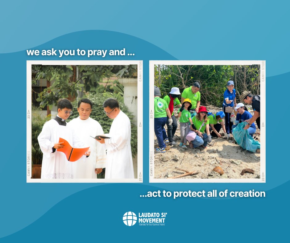 At the close of the Season of Creation and with the anticipation of Laudato Si’ Part II to be released on October 4, we encourage you to pray, take action to protect creation, and, if you can, donate to support LSM at bit.ly/3RBhNij 🙏🌎🌿