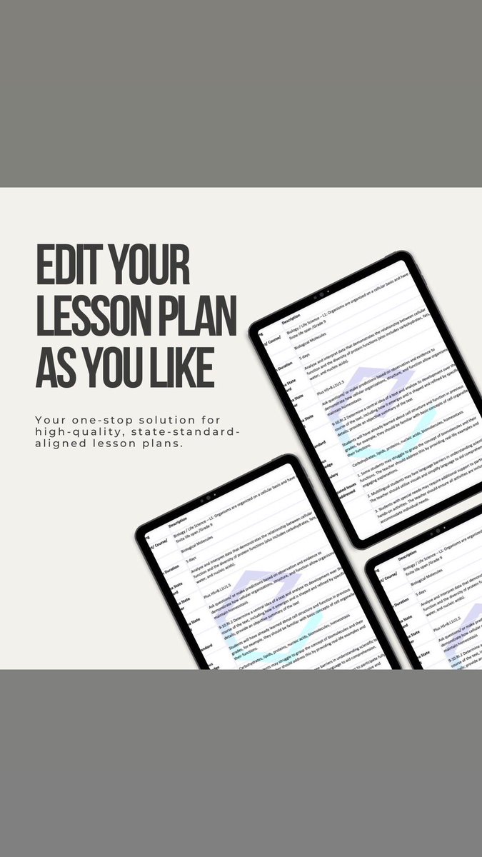 ELessonPlans's tweet image. 🚀 Streamlined Delivery: Eazee.app simplifies the lesson planning process, so you can focus on your students. #StreamlinedLearning #TeachingMadeEasy