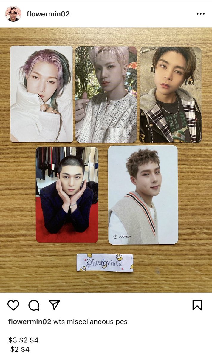 miyookm's tweet photo. i’m also selling other miscellaneous pcs from ooo, wei, nct, day6, and monsta x◡̈ 

#wtsonlyoneof #onlyoneofwts #wtswei #weiwts #wtsnct #nctwts #wtsnct127 #nct127wts #wtsday6 #day6wts #monstaxwts #wtsmontax #kpopwts #wtskpop https://t.co/iZpdf4o52Q