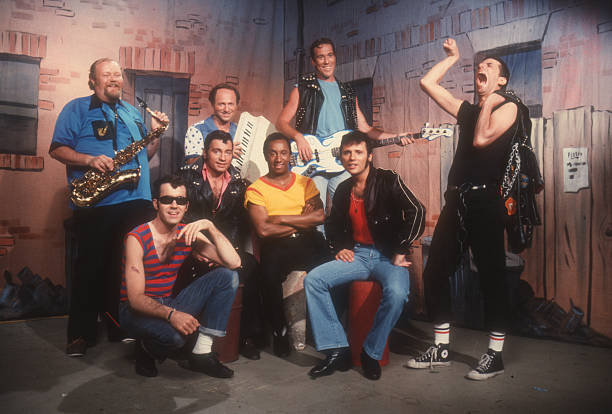 PolyesterPalace's tweet photo. Sha Na Na was damn popular as hell in the 70's with their 50's revival act...... https://t.co/cMzDqK070G