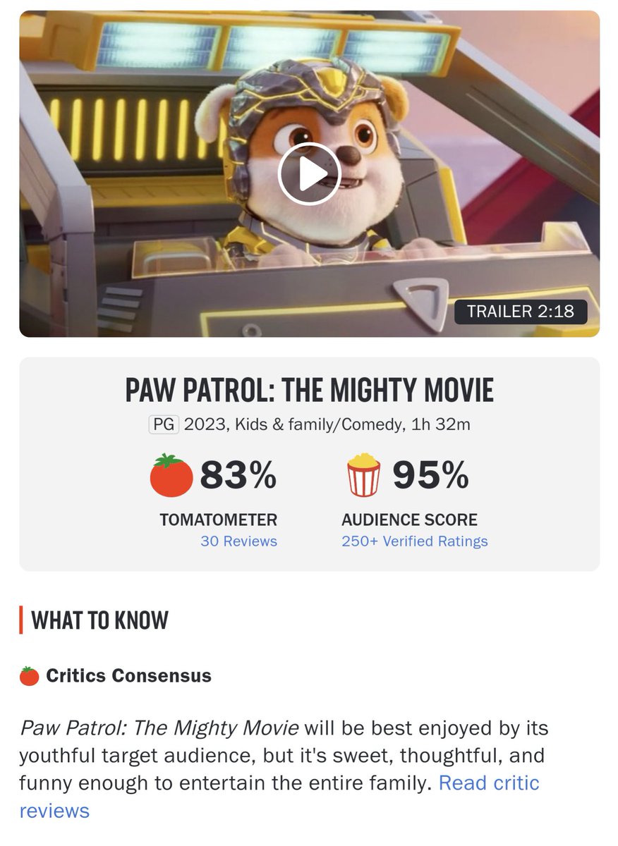 I'm really glad people are enjoying this! There's a LOT of stuff I built in it, glad it's being enjoyed so well!!

Can't wait til my nephew sees it, he loves these guys.

(Cue the compilation of modeling errors and shot fixes I missed 😭)

#PawPatrol #Paw2 #MightyMovie