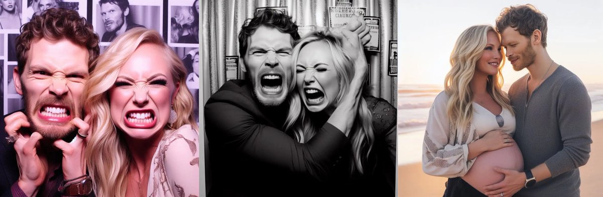barbiehybridken's tweet photo. everything could really have been different. klaroline deserved better and thanks to these beautiful edits, we can be a little happy🥹🤏😭😍 https://t.co/dkAqw947kS