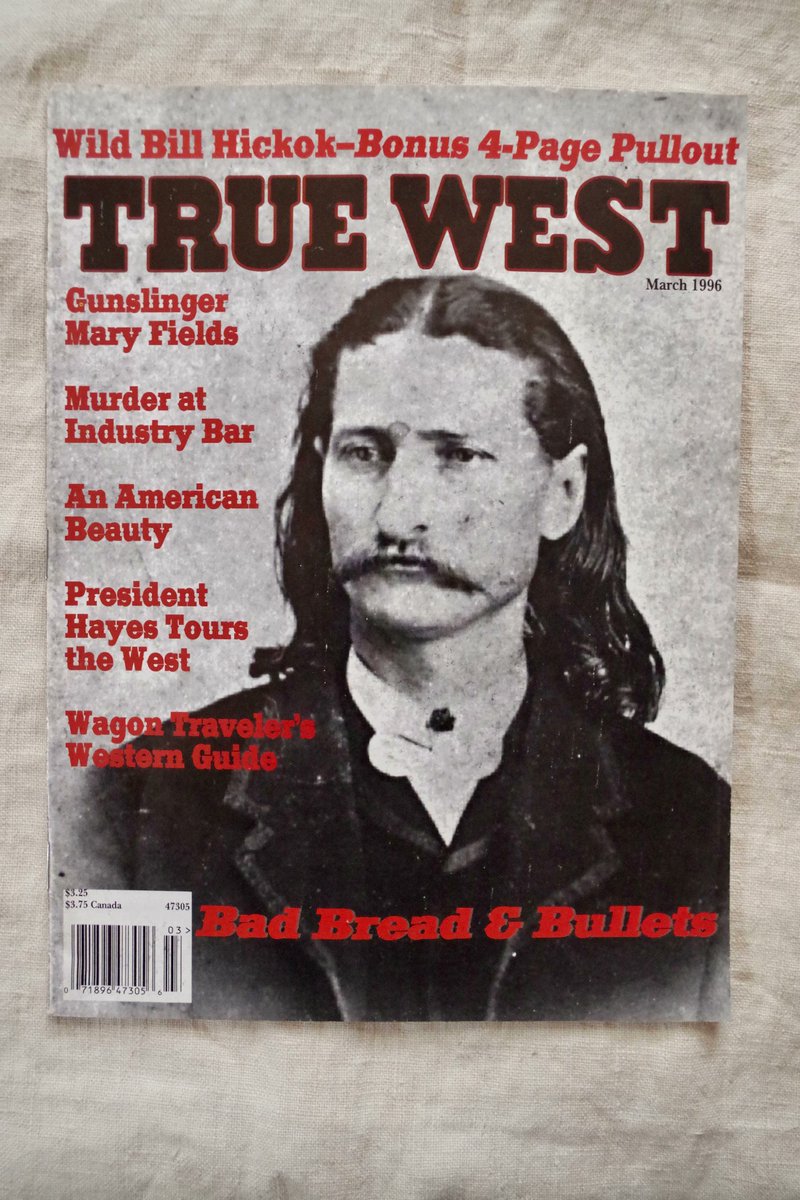 True West Magazine Featuring Wild Bill Hickok ourtimewarp.etsy.com/listing/115817… #etdy #etsyseller #etsyshop #truewest #wildbillhickok #vintagemagazine #westersories
