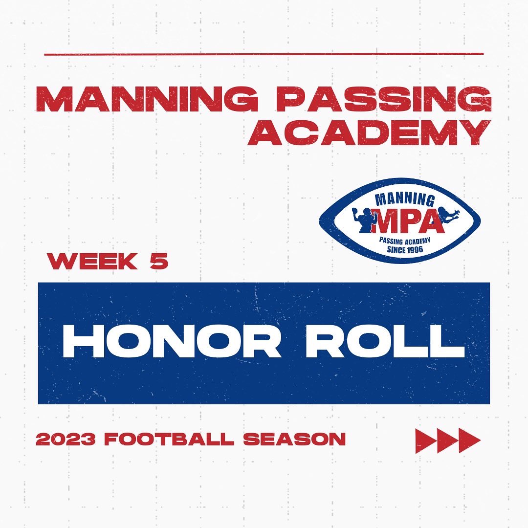Manning Passing Academy tweet media