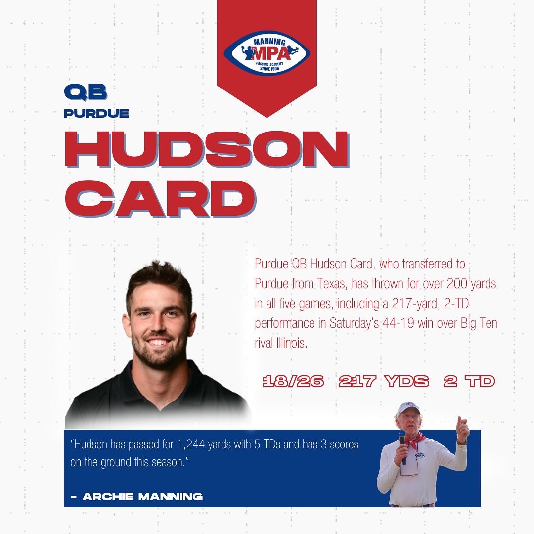 Manning Passing Academy tweet media