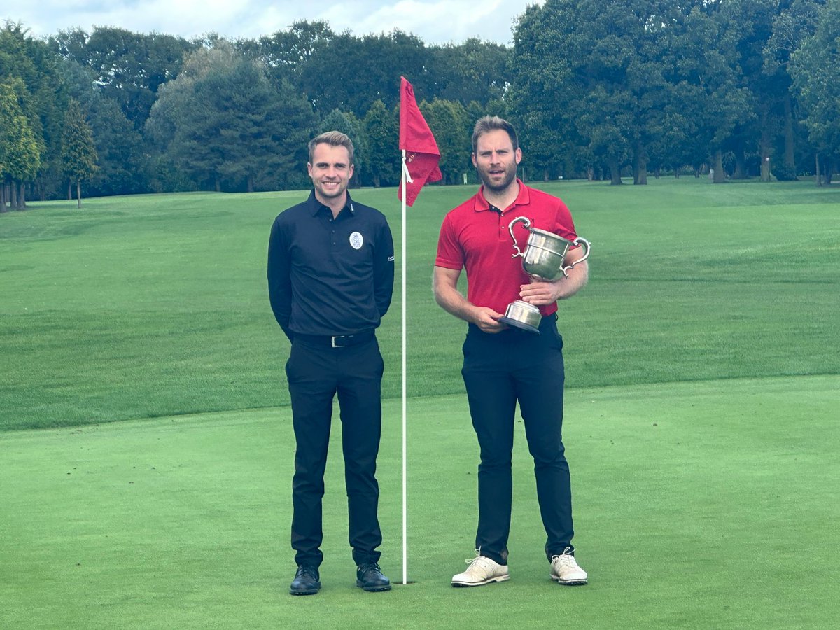 Huge Congratulations to <a href="/adamwhitegolf/">Adam White</a> winning the <a href="/Staffs_PGA/">Staffordshire PGA</a> Matchplay Championship beating <a href="/dwhitbysmith/">Daniel Whitby-Smith</a> on the last hole at Wergs Golf Club 🏆⛳️👏

2 weeks to go until the winter pro ams kicks in!
Pros 👉 get booked in
Ams 👉 if you wish to play, nag your club pro to enter