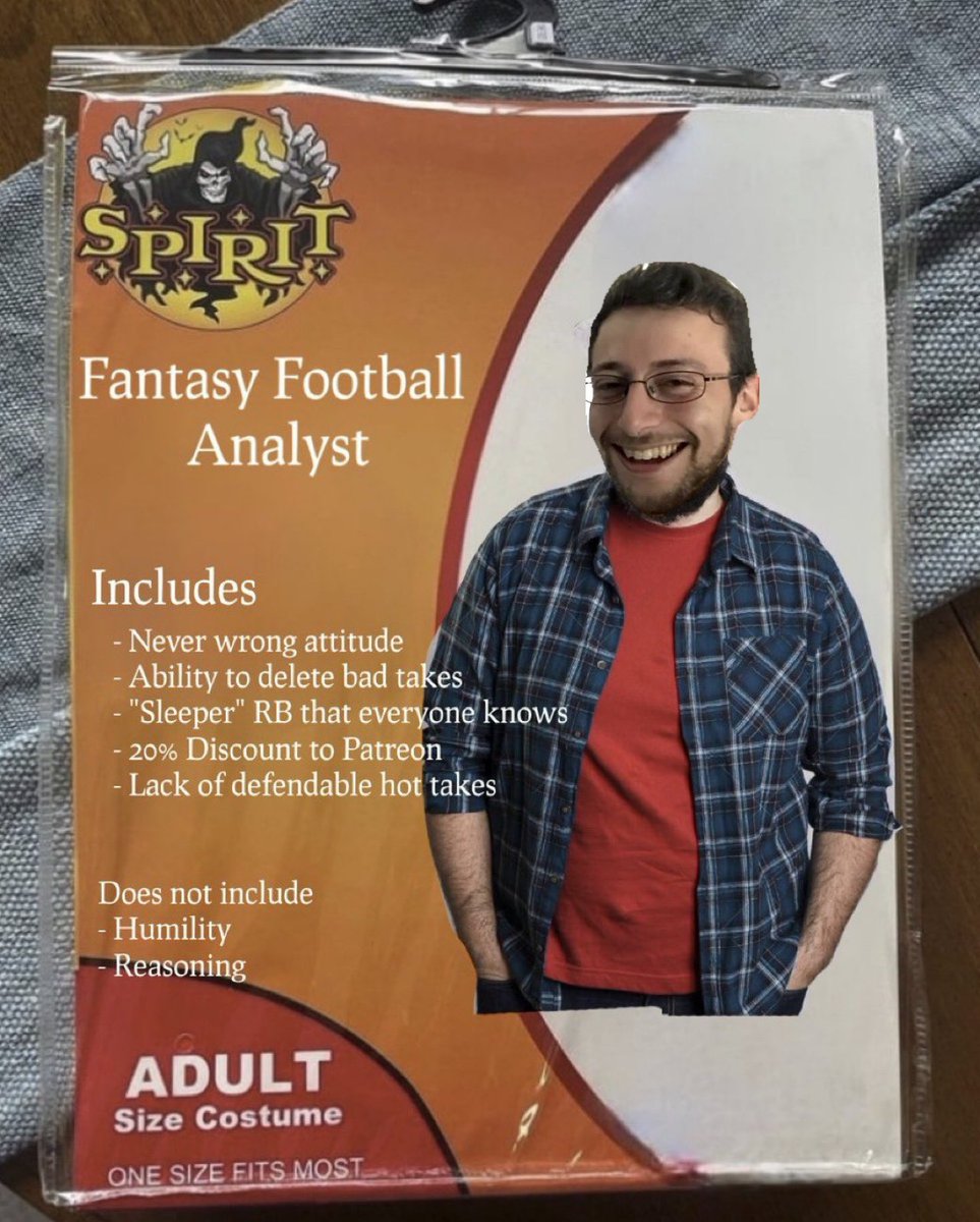 Don’t worry about finding a costume this year, we found one that goes well with your scary takes @FSL_Organsman 🎃👻