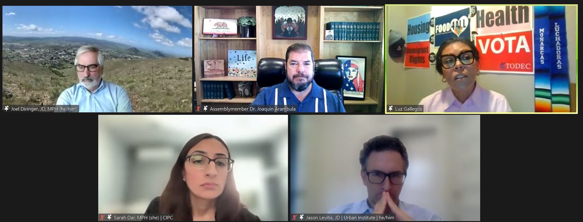 Implementing coverage solutions (outreach and enrollment) is essential for equity! 'Equity is built into the last mile of implementation,' said @AsmArambula during ITUP's virtual #CoveragExpansion for Farmworkers policy forum. @TODEC1 @urbaninstitute