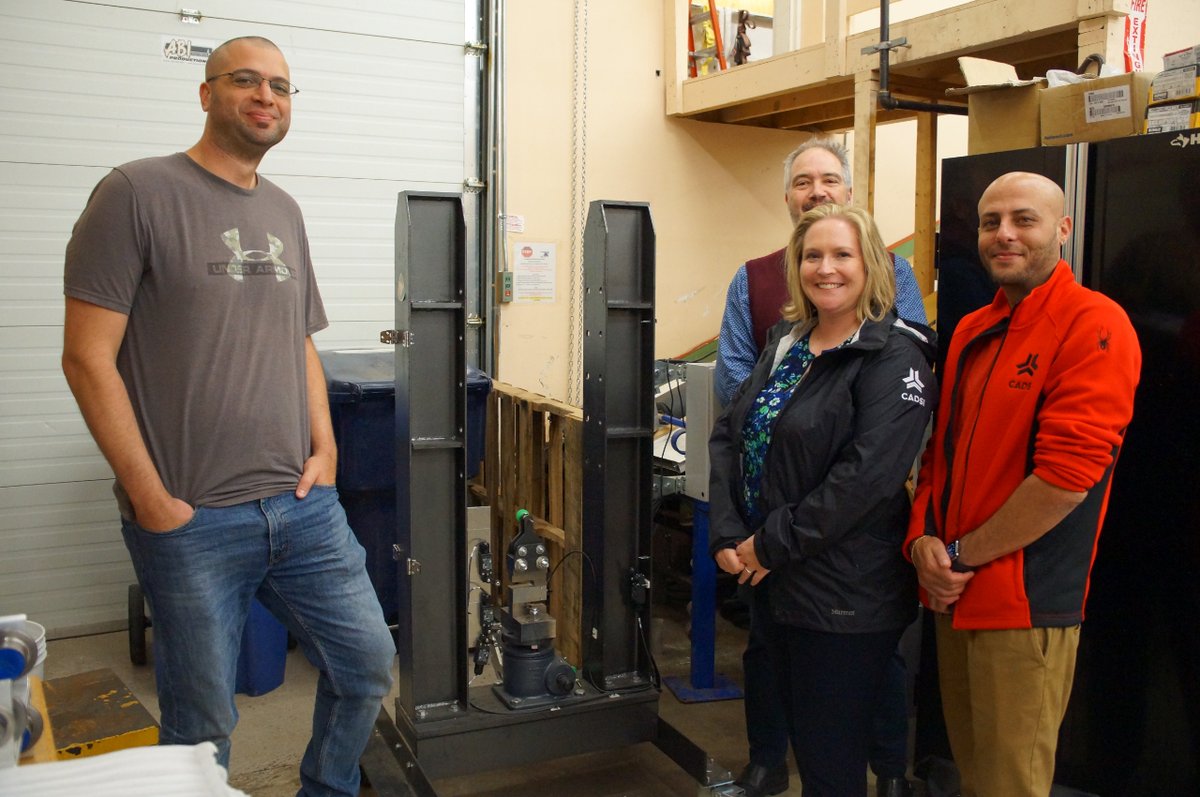 enginuity_inc's tweet image. Had a lovely visit from @CadsiCanada!
See us all there at #DEFSEC!!