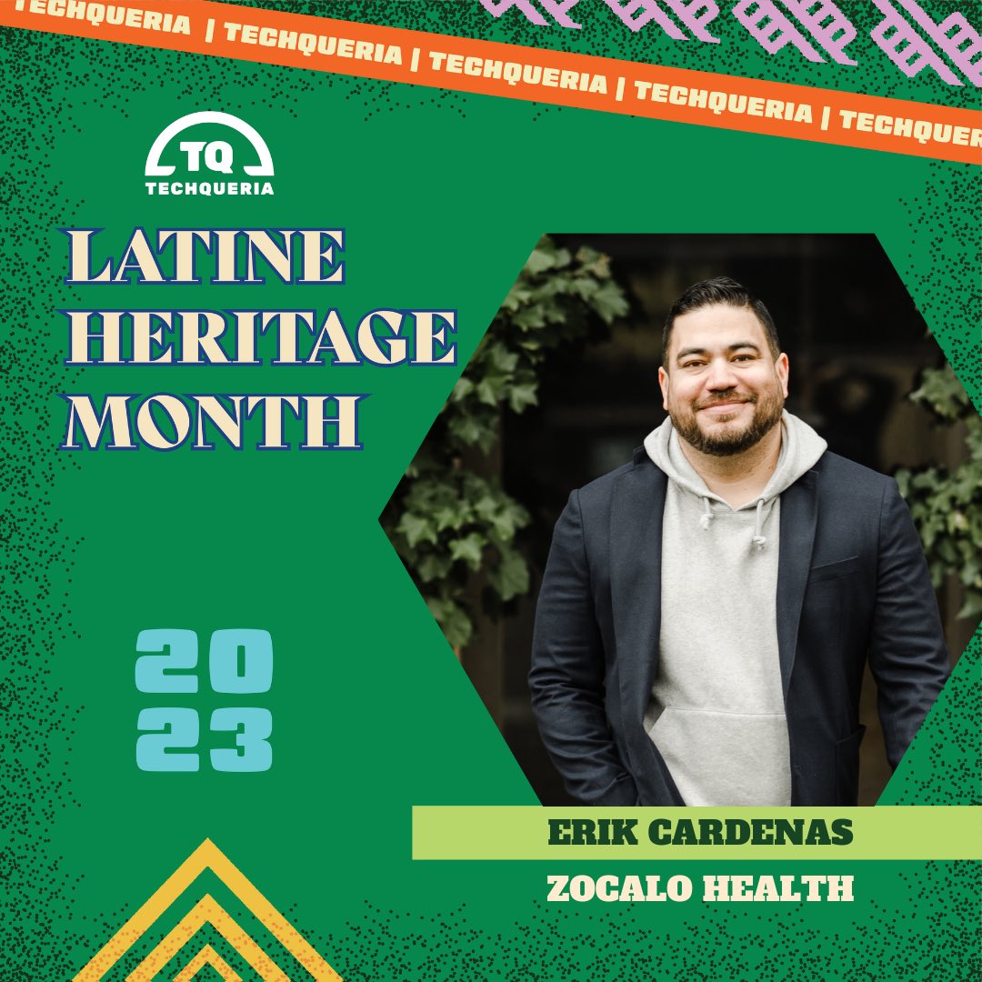 Erik Cárdenas (@ecard773) on Twitter photo I’m speaking at the 2023 <a href="/Techqueria/">Techqueria</a> Latiné Heritage Summit. Join me virtually as I talk about "The Role of Community in Latine Health Care".
Register for this free event here -> hopin.com/events/techque… I’m speaking at the 2023 <a href="/Techqueria/">Techqueria</a> Latiné Heritage Summit. Join me virtually as I talk about "The Role of Community in Latine Health Care".
Register for this free event here -> hopin.com/events/techque…