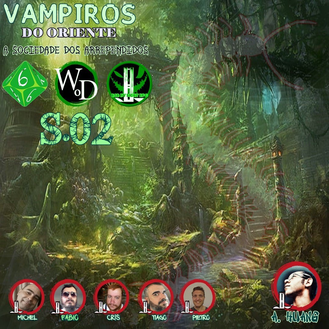 bsbbynightrpg's tweet photo. VAMPIROS DO ORIENTE: A SOCIEDADE DOS ARREPENDIDOS [S.02]  
https://t.co/V07mOruPOX  

Nossos Kuei Jin saem em missão para encontrar um Chih-mei perdido em uma aldeia. Mas as sombras também estão atrás dele.

Confiram! 
Hoje, 21 hrs 
Um Mundo de Trevas - BSB by Night RPG. https://t.co/P6HKIUPLuS