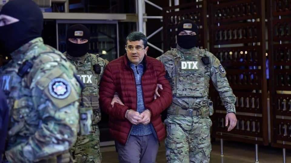 Karabağ'daki terör başı Bakü'de