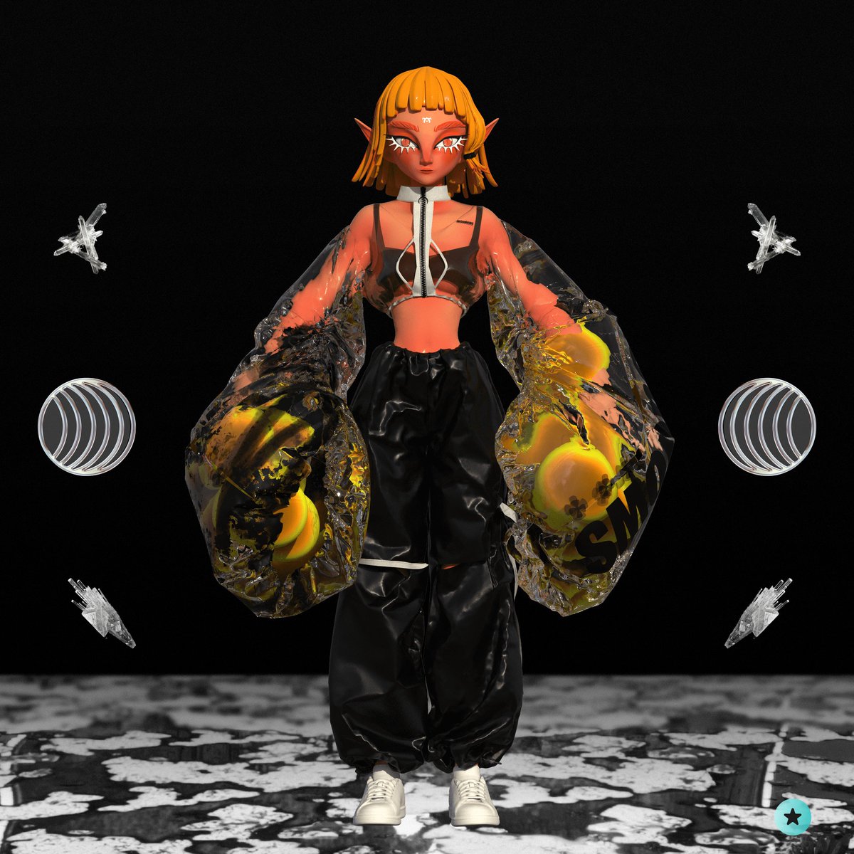 SUNOgenerated's tweet photo. Now I feel special! 👽 This stunning, unique digital fashion art is mine. Minted at @artisantnft, trading at @opensea. L F G 🚀 https://t.co/Y4MZ5iDAOf https://t.co/BlPqf3lIBw