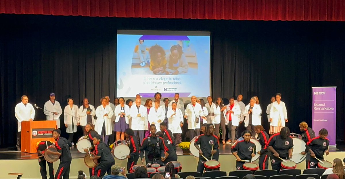 BritWithTheCure's tweet photo. I had a wonderful time this last weekend where I had the opportunity to share a piece of my journey in medicine at Novant Health's 'It Takes a Village' event. Many thanks to all who made this event happen! #obgyn #PublicHealth #MedTwitter #Match2024 https://t.co/jGry46OU38
