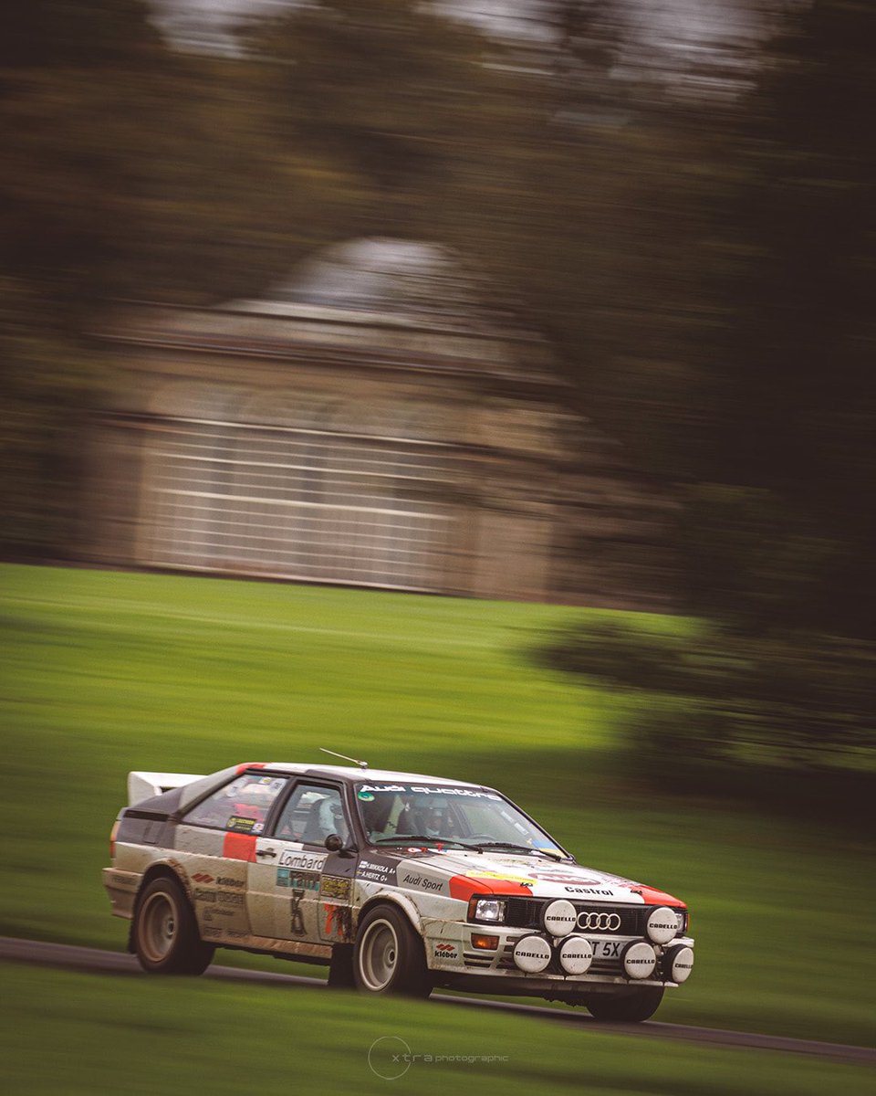 The Quattros from <a href="/HistRallyFest/">Historic Rally Festival</a> 2023 at Weston Park