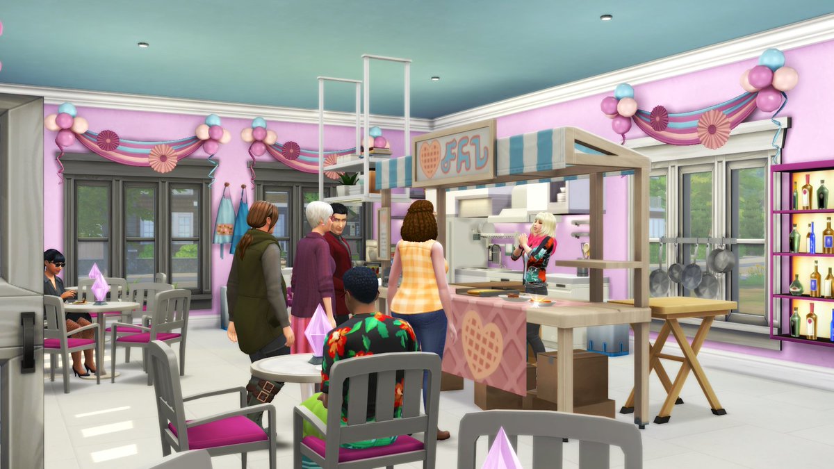 PaogaeT's tweet photo. Gastronomic Park on the Gallery, ID paogae 😉
#HomeChefHustle stuff pack 
https://t.co/vQtGa8DyLu

#TheSims4 #Sims4 #nocc #sims4builds #sims4gallery #ShowUsYourLots https://t.co/8l0nbBRovE
