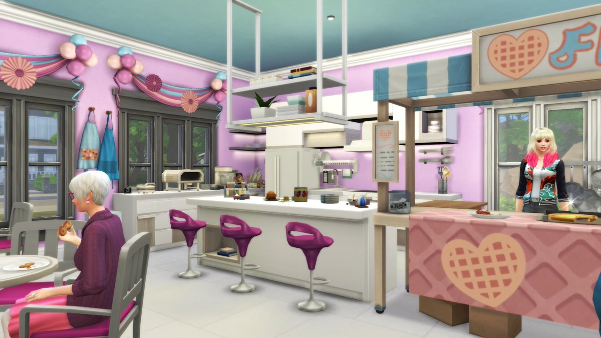 PaogaeT's tweet photo. Gastronomic Park on the Gallery, ID paogae 😉
#HomeChefHustle stuff pack 
https://t.co/vQtGa8DyLu

#TheSims4 #Sims4 #nocc #sims4builds #sims4gallery #ShowUsYourLots https://t.co/8l0nbBRovE