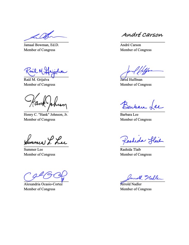 Ilhan's tweet photo. Today we led a letter with @RepChuyGarcia calling for a moratorium on any new CO2 pipelines until new safety regulations are finalized. 

Lives are at risk from dangerous leaks. Full letter ➡️ https://t.co/52DEppnBrZ