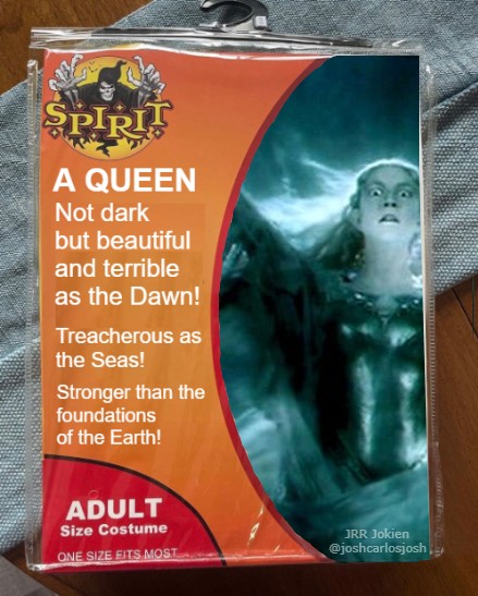 joshcarlosjosh's tweet image. this year, in place of a dark lord, choose a costume that all will love and despair!