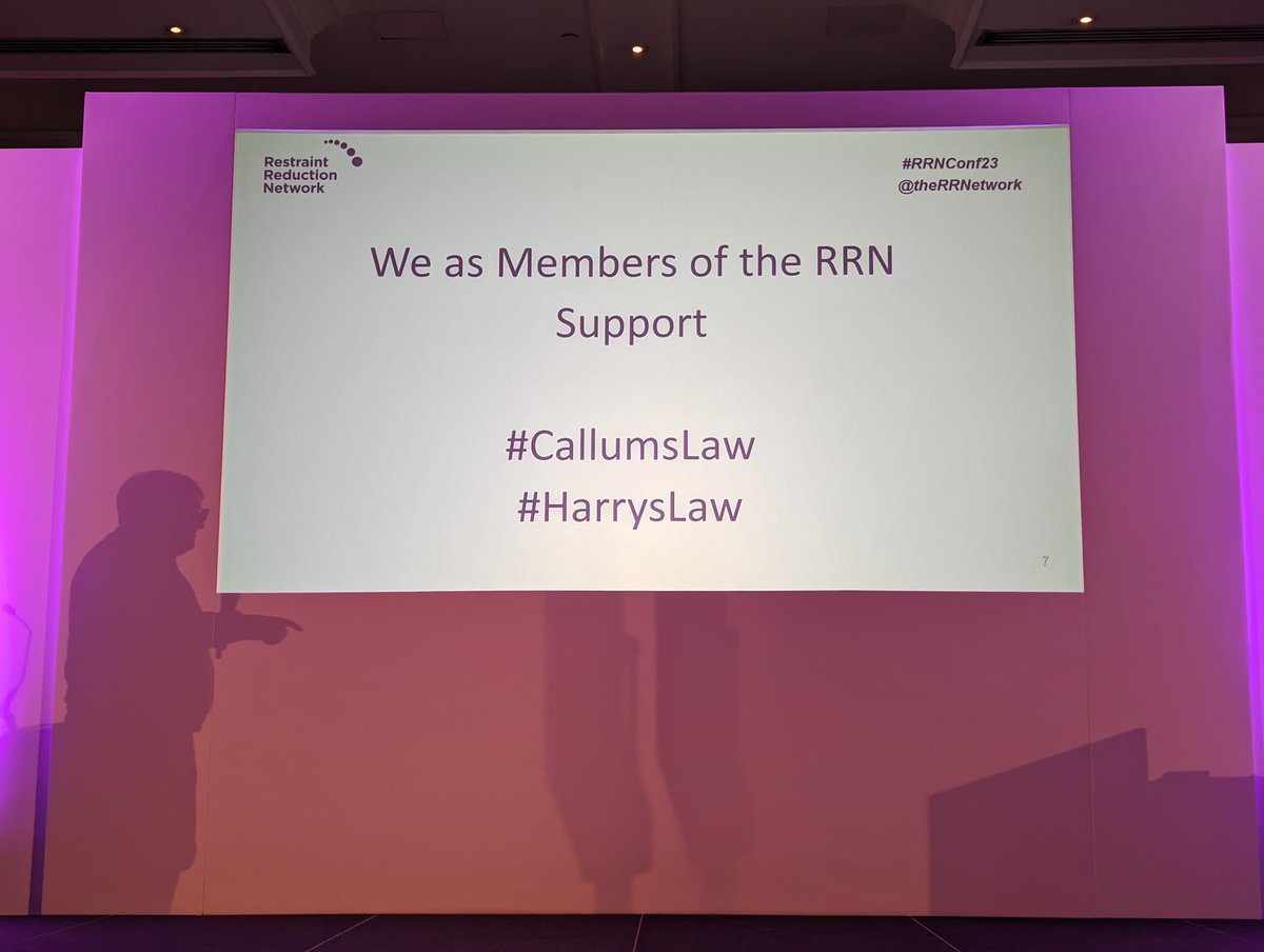 Tonight, members of the RRN showed their support for ending restraint and seclusion in schools #CallumsLaw #HarrysLaw